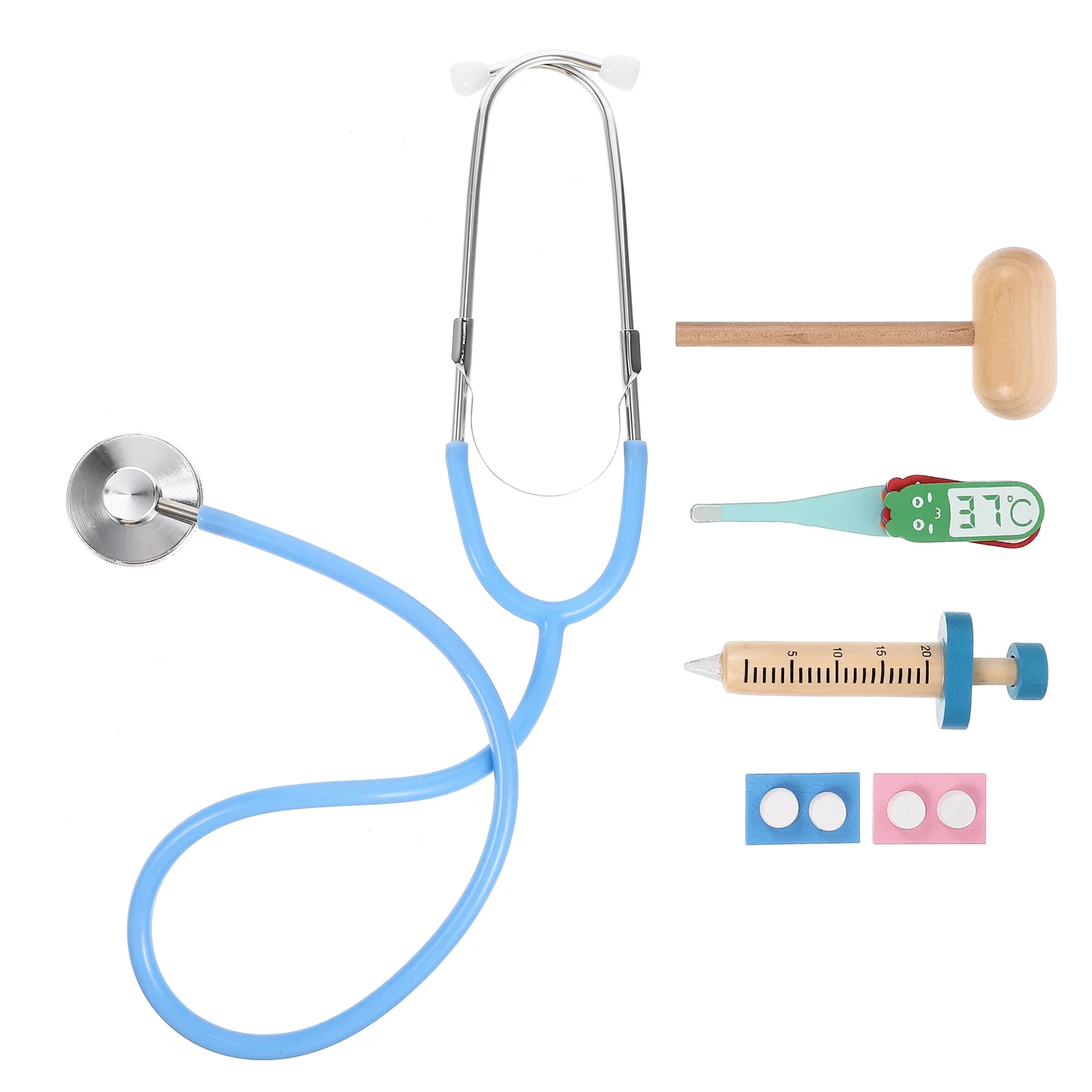Doctor Toy Girls Crafts Toys Kit for Children Office Playset Kids Doctors Cartoon Baby
