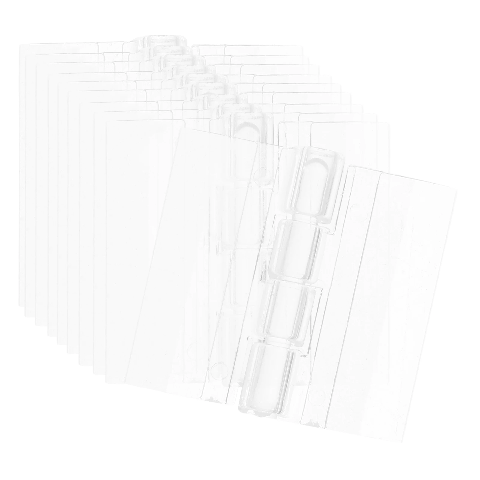 

10 Pcs Acrylic Hinge Cabinet inside Hinges niture Hardware Door Drawer Folding Table