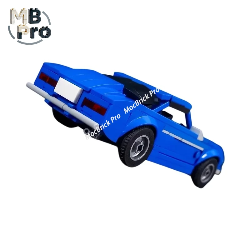 

Creative MOC Building Bricks Assembly Kit, Top Tier Sports Car for Building Lovers and Showcase