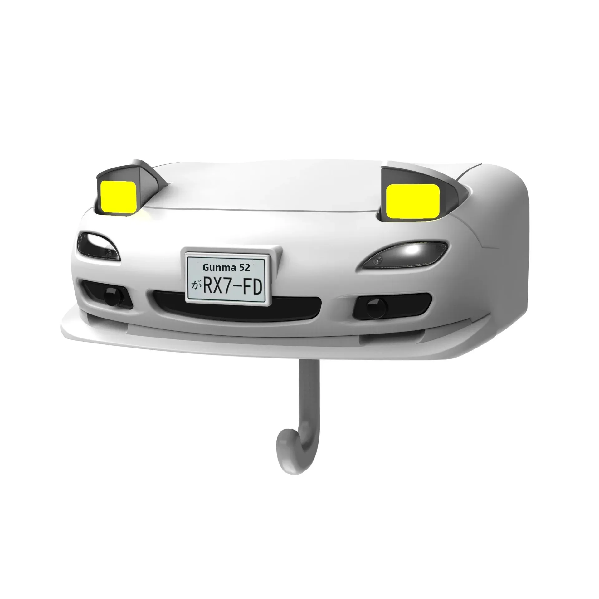 سيارة العلوي مفتاح هوك RX7 AE86 البلاستيك المفاتيح مجوهرات اكسسوارات قطع غيار السيارات الصينية المنشأ خطاف ضوء كبير