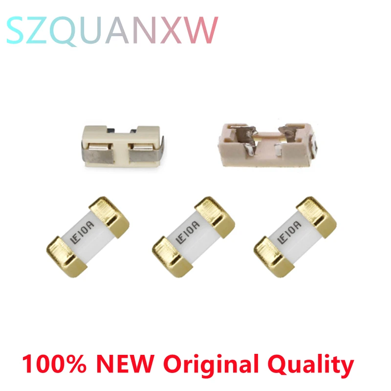 

10PCS Gold foot 1808 125V 0451 SMD Fast blow Fuse 1A 2A 3A 4A 5A 6.3A 7A 8A 10A 0451 ultra-rapid fuses new