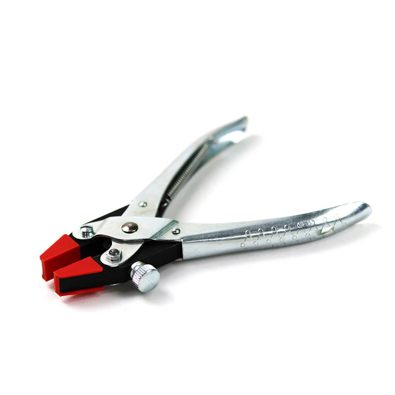 MAUN 4802‑160 Clamping Parallel Plier 160mm Return Spring Plastic Jaw Inserts Locking Screw Hands‑Free Jewelry Craft Hand Tool
