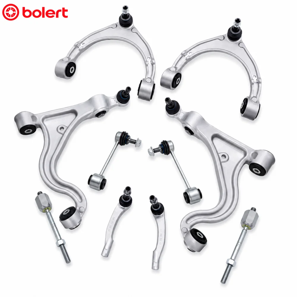 10Pcs Front Upper Lower Control Arm Kit for Porsche Panamera 970 2009-2014 OE 97034115101 97034306903 97034105304