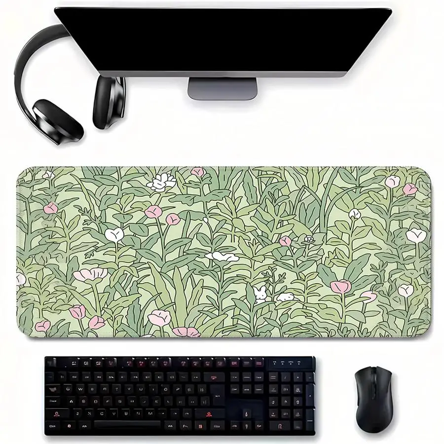 Cute Rabbit Anti slip Mouse Pad Computer Laptop Pad Game Console Pad Desk accessories Keyboard Mouse Pad office Pad