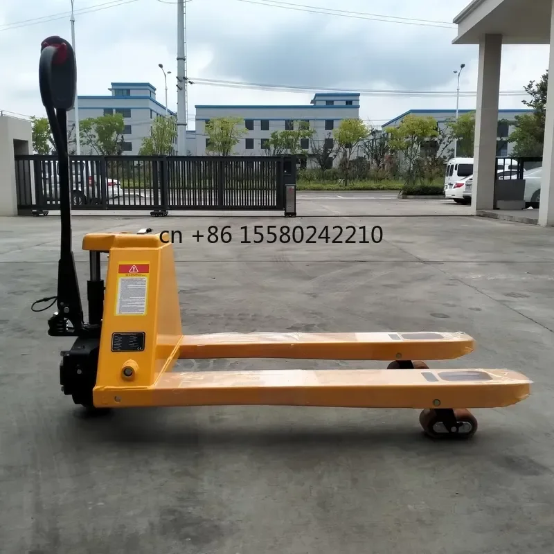2026 hot for WELIFTRICH EPT-15E New Design 3300lbs 1500kg Li-ion Battery Powered Electric Pallet Jack