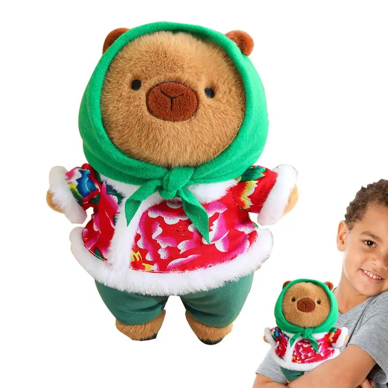 

Мягкая плюшевая игрушка капибара 6 дюймов, милый мультяшный капибара, плюшевая игрушка, супер мягкая плюшевая подушка капибара для девочек, мальчиков и взрослых