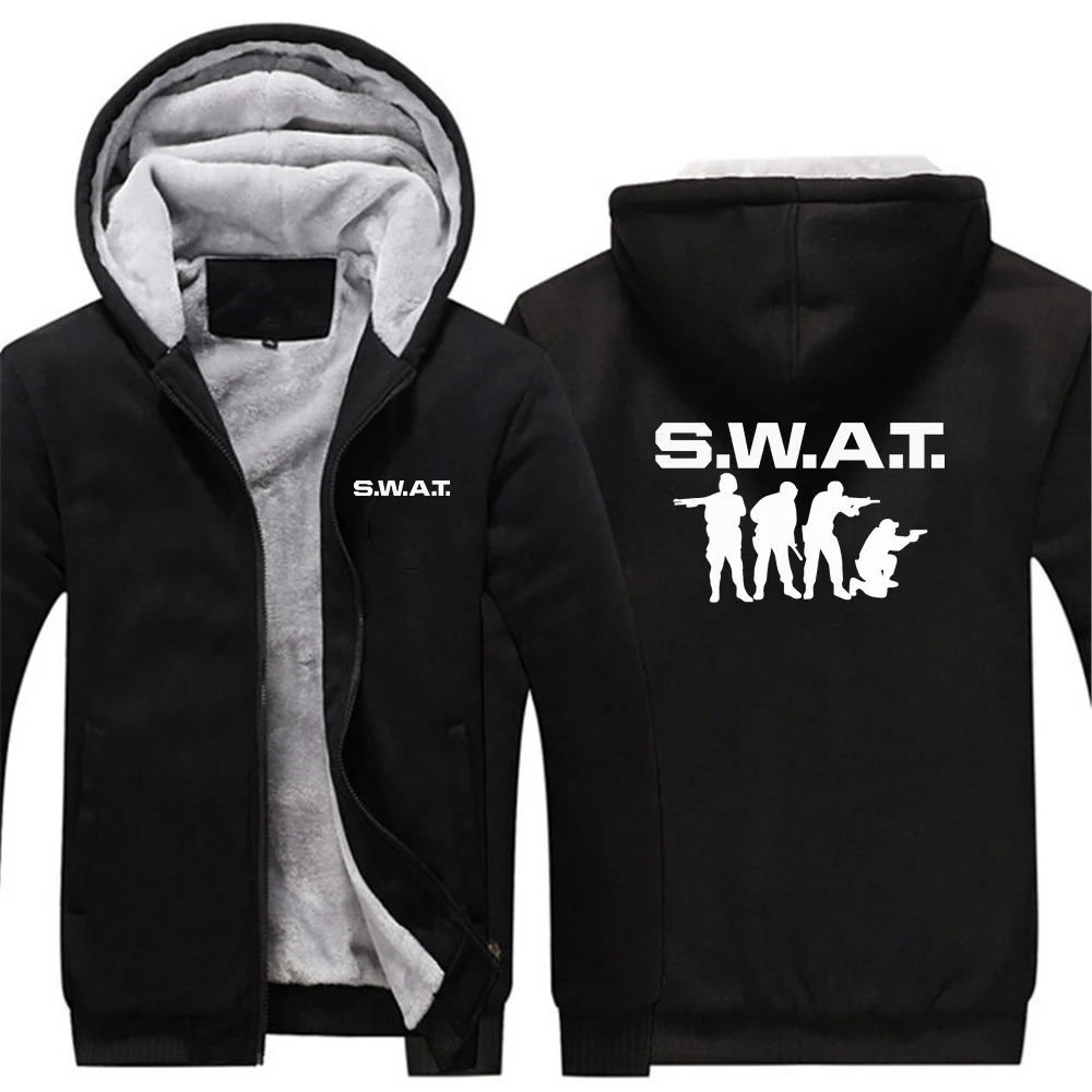 

SWAT 2026 Winter New model Thick Coat Men's Outdoor Sports and Leisure Thick Hooded Jacket Top Comfortable and soft