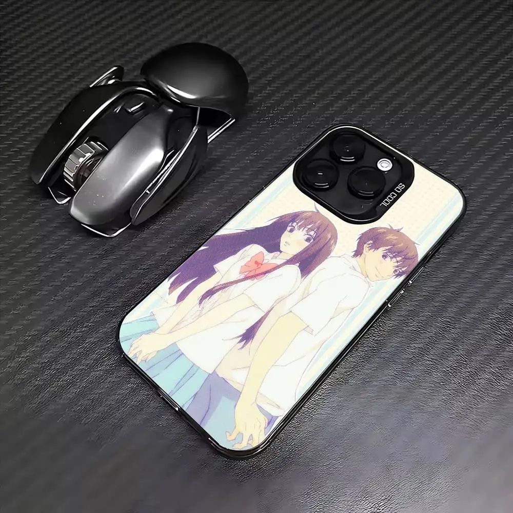 حافظة هاتف K-Kimi ni Todoke S-Sawako لهاتف iPhone 17,16,15,14,13,12,11,Pro Max, Plus غطاء فضي كاندي #5