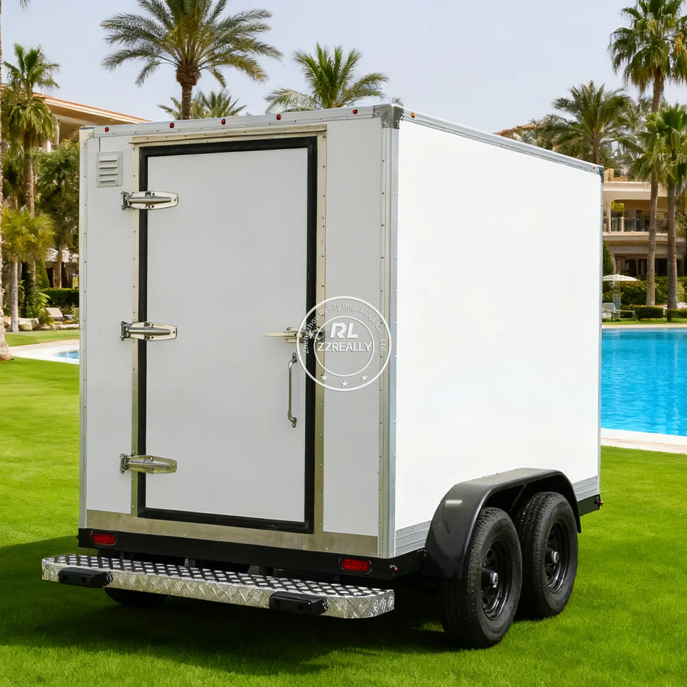

Portable Mobile High Quality Cheap Refrigerated Trailer for Sale Freezer Trailer Supplier Wholesale Reefer Trailer