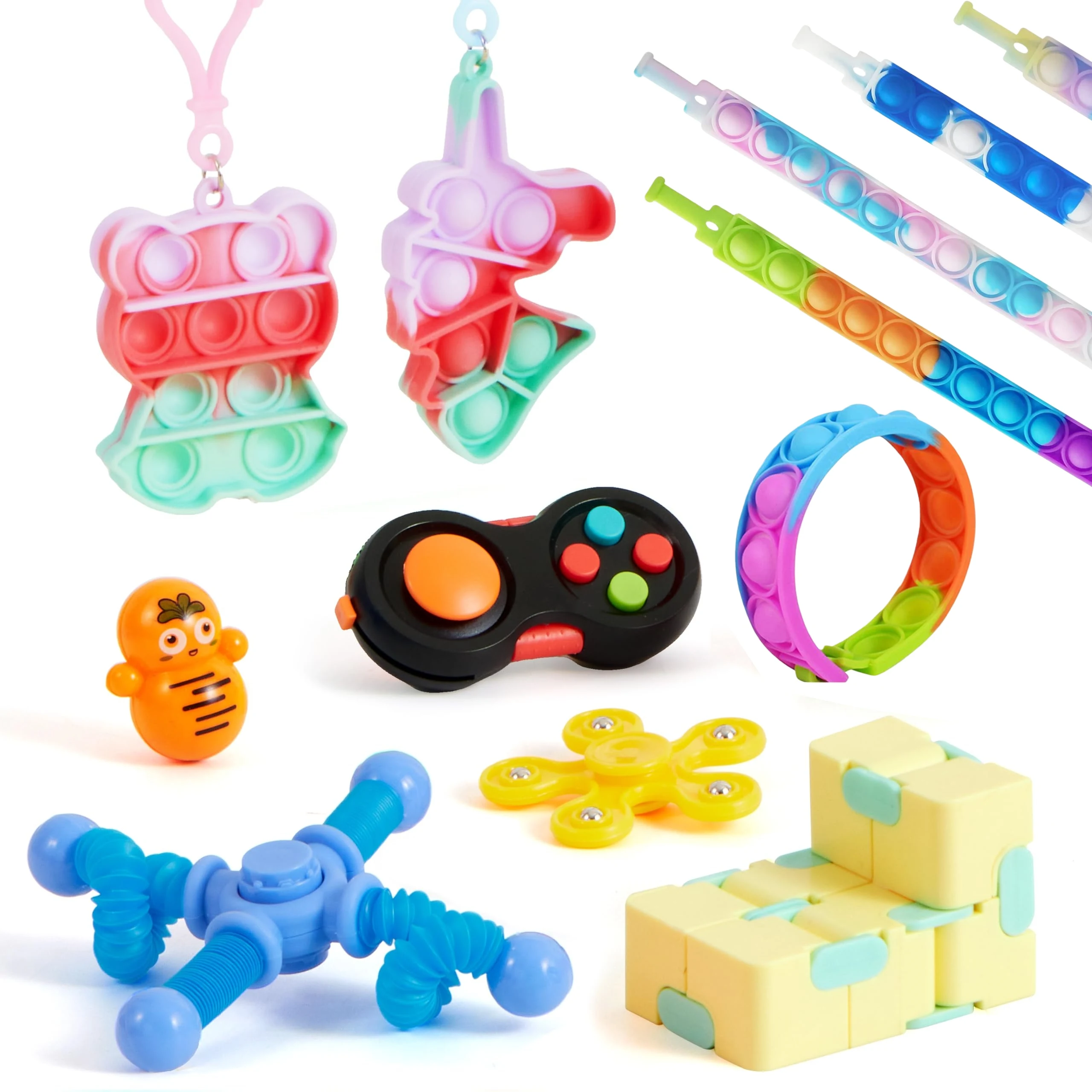 36/72pcs Party Favors for Kids, Goodie Bags Fillers for Kids，Popular Fidget Toys Pac Birthday Party, Prizes in Bulk for School