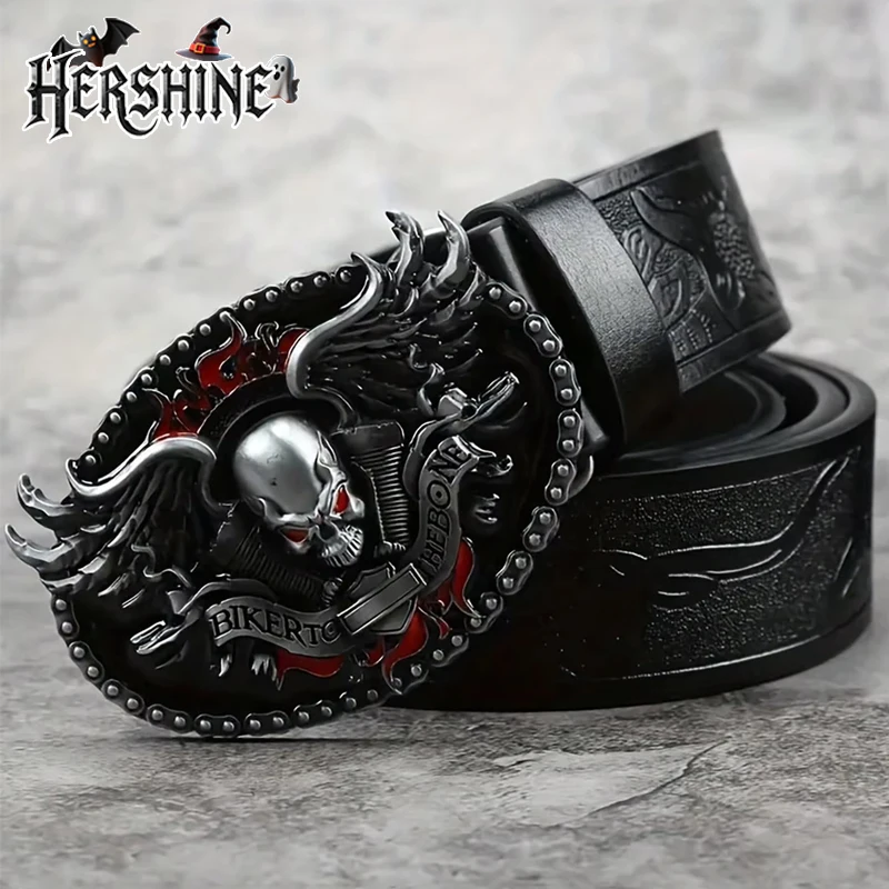 HER SHINE 1 Damen-Halloween-Schädelflügel, Y2K, Gothic-Punk-Stil, Halloween, unverzichtbares Modeartikel, Bekleidungszubehör