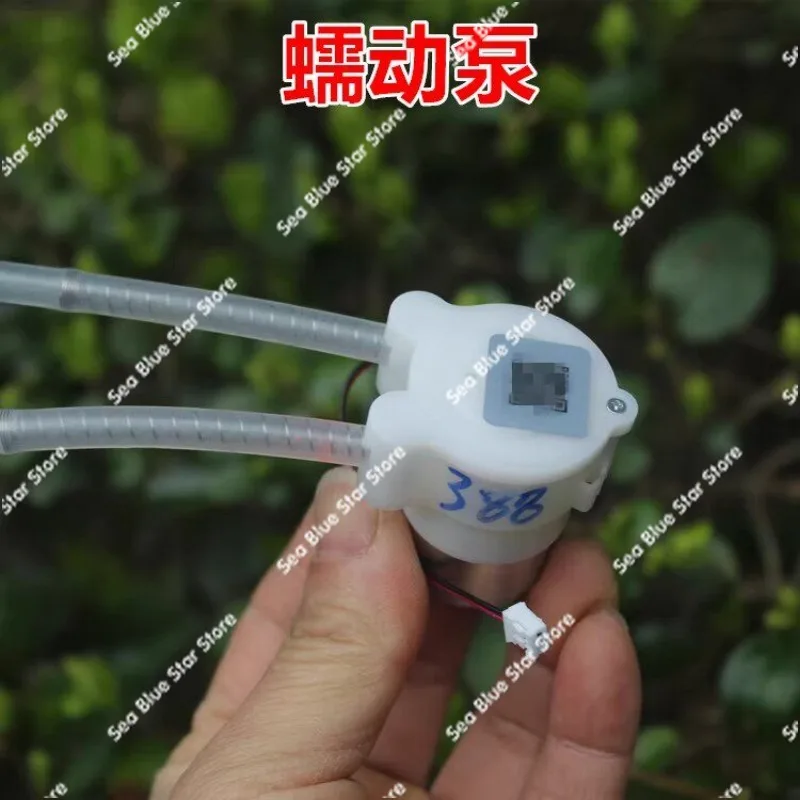 Self-priming pump can change the import and export direction DC3.7V-5V peristaltic pump, micro water pump