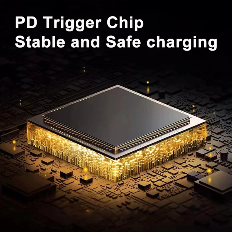 65W USB Type C PD Fast Charging Adapter for Lenovo Laptop Charger Dc Square Plug to Type C PD Connector Converter for MacBook