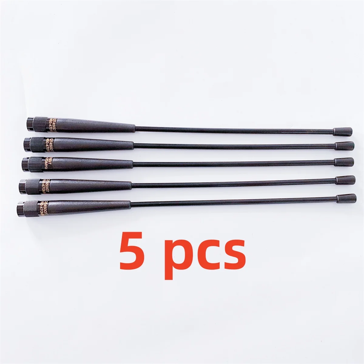 5 PCS QT450GT 4dBi 31cm Receiver TNC-J Transmitter Radio Antenna 450-470Mhz Screw Antenna RTK GPS South S82 S86 Replace QT450A