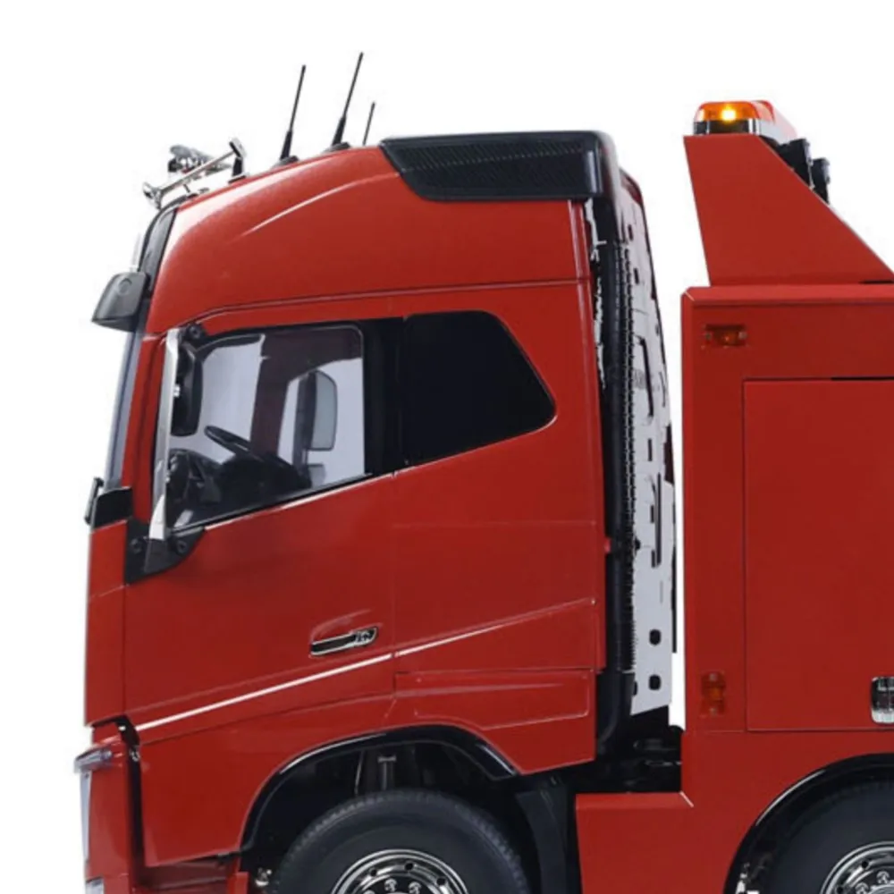 

Customized DIY TAMIYA 56362 1/14 8x4 RC Wrecker Tow Truck Rescue Vehicle FH16 RTR Electric Recovery Cars I6S Radio Battery Sound