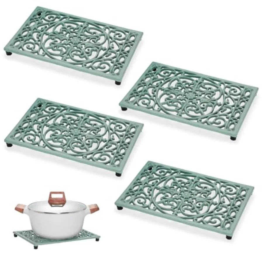 4 Pk Cast Trivet 9.…