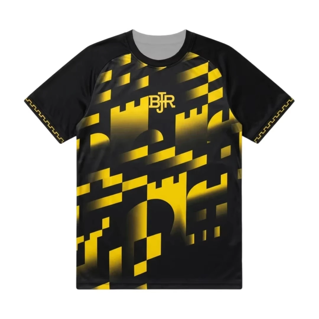 New 26/27 Beitar Jerusalem Fan Version Jersey 3D Print Short Sleeve Football Shirt Breathable Sports Training Family Matching