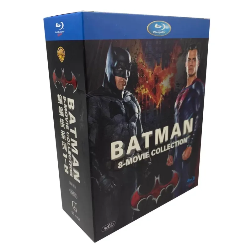 

BD Blu-ray Disc Batman Volume 1-8 Collection Movie 1080p 8 Disc Collector's Edition