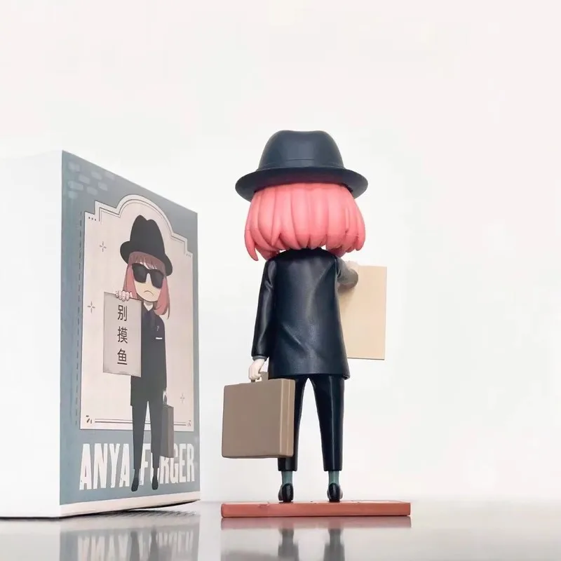 15cm 스파이 × 패밀리 Anya Forger Never Fish In Trouble 워터 에이전트 애니메이션 피규어 모델 동상 컬렉션 데스크탑 장식 장식품
