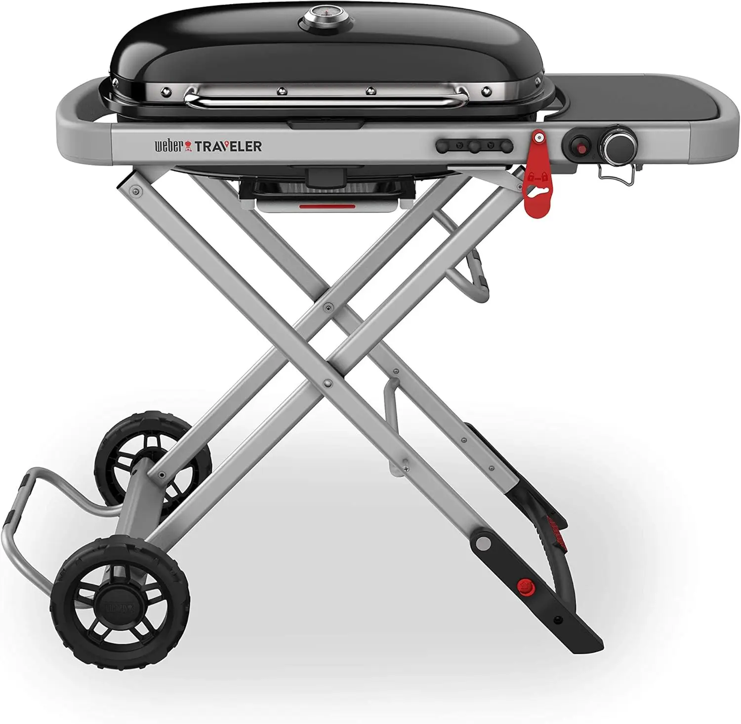 

Портативный газовый гриль Weber Traveler, черный