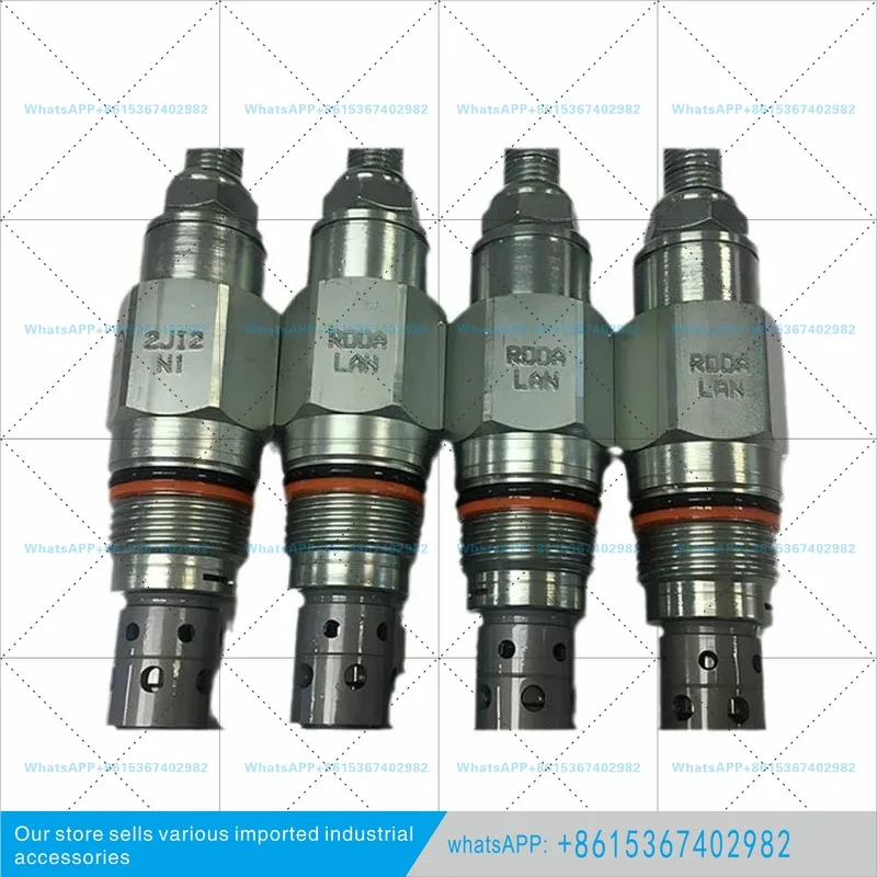 Male cartridge valve RDBA-LAN threaded overflow solenoid valve Imported hydraulic equipment