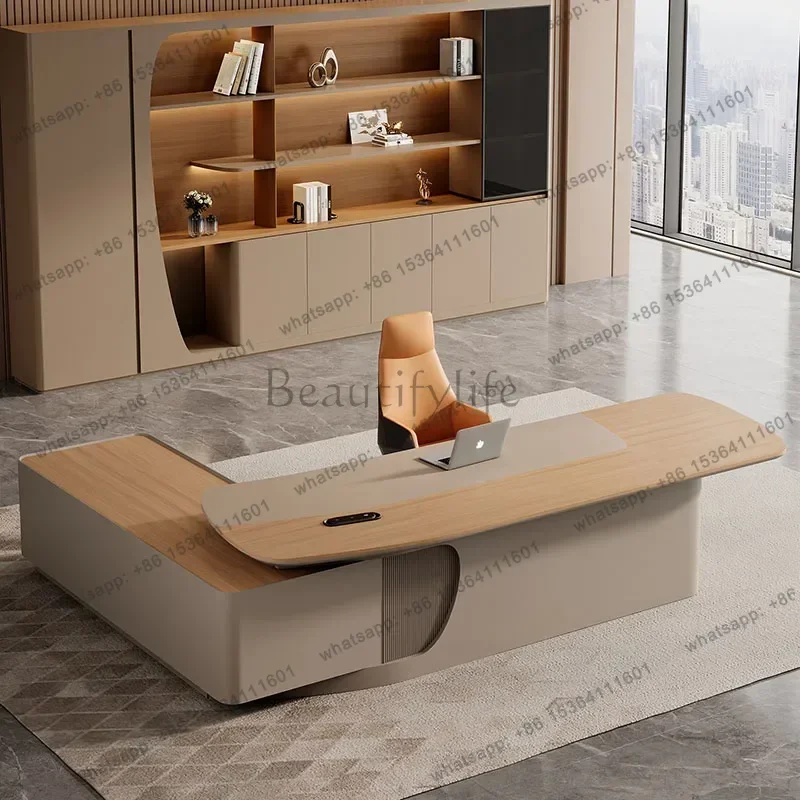 ld Decoration Computer Office Desk Modern Aesthetic Design Luxury Wooden   Nordic Organizers Tavolo Trendy Furniture