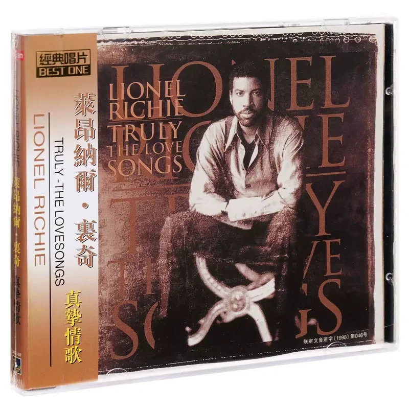 Genuine CD Album for Lionel Richie Sincere Love Song European and American Pop Music Classic Record