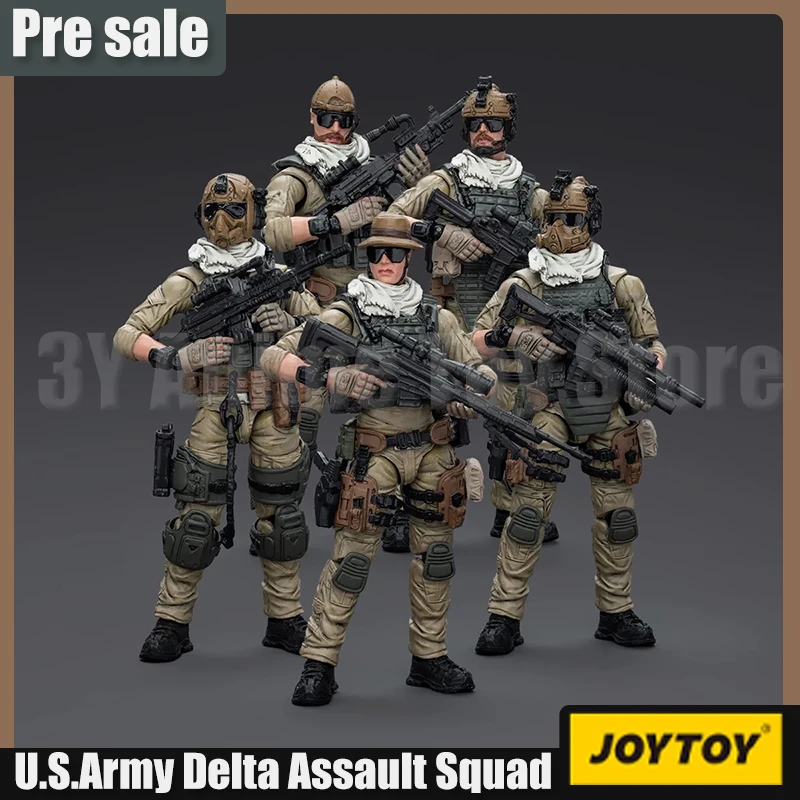 

JOYTOY Hardcore Coldplay 1/18 Action Figure U.S.Army Delta Assault Squad Model Doll Collection Desk Decoration Toys Xmas Gifts