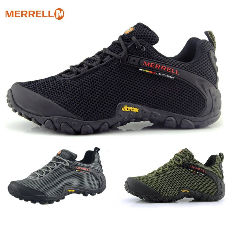 Merrel-Zapatillas deportivas de malla para hombre y mujer, zapatos transpirables para deportes al aire libre, senderismo, montañismo, escalada,