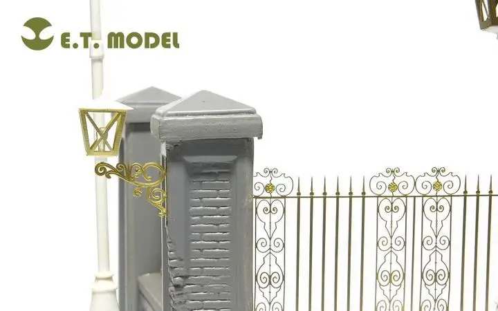 ET Model 1/35 J35-001 Park Gate & Fence Detail Up part FOR MINIART KIT