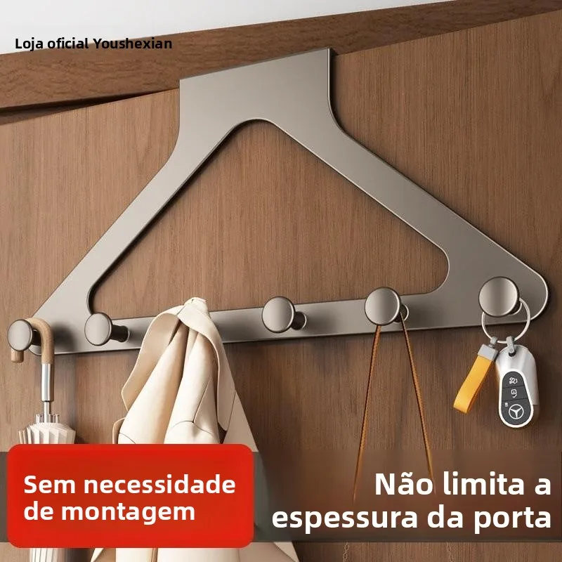 modern-minimalist-bedroom-door-back-clothes-storage-rack-no-punching-required-clothes-hanger-and-storage-organizer