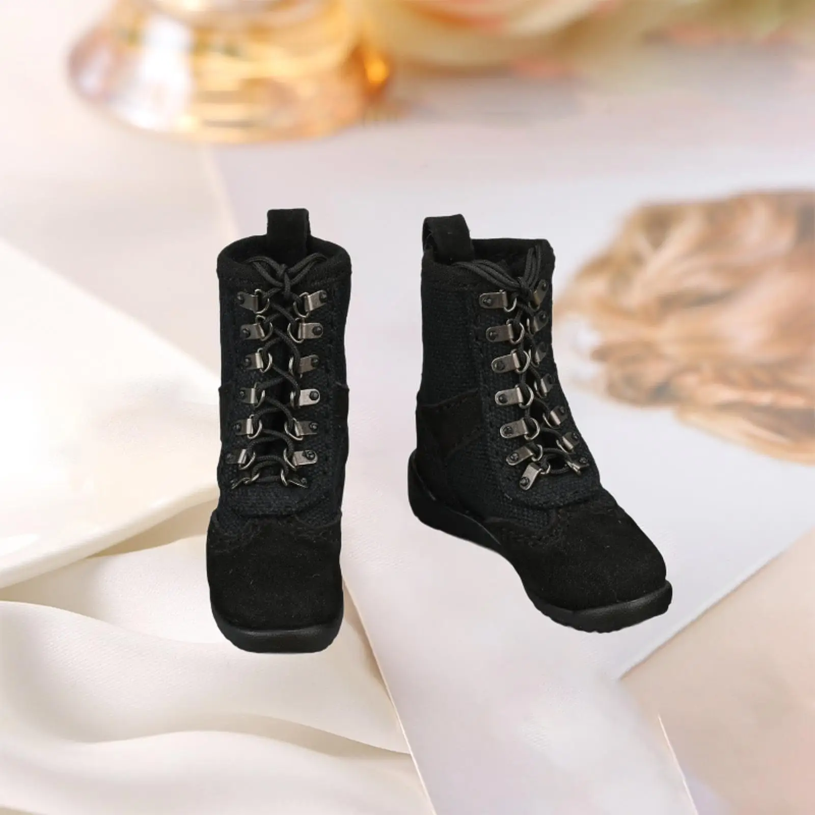 

1/6 Scale Figure Boots Dress Up Accessories DIY Dol Kids Gifts Boots Model Miniature Shoes for 12 inch Figure Body