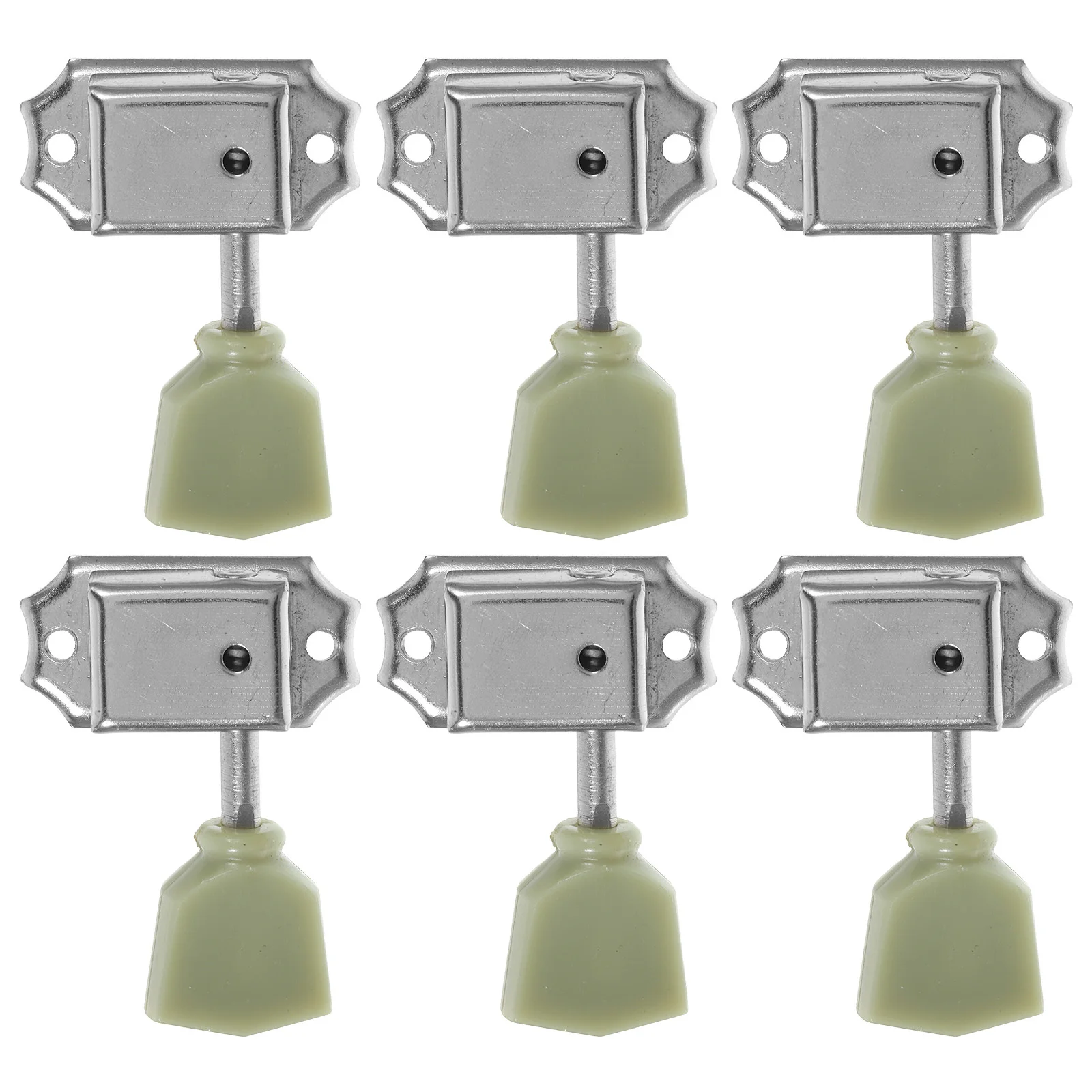 

6Pcs Guitar Tuners Metal Pegs for Most Guitars Easy to Use Good Stability Practical Choice for Guitarists Guitar Peg