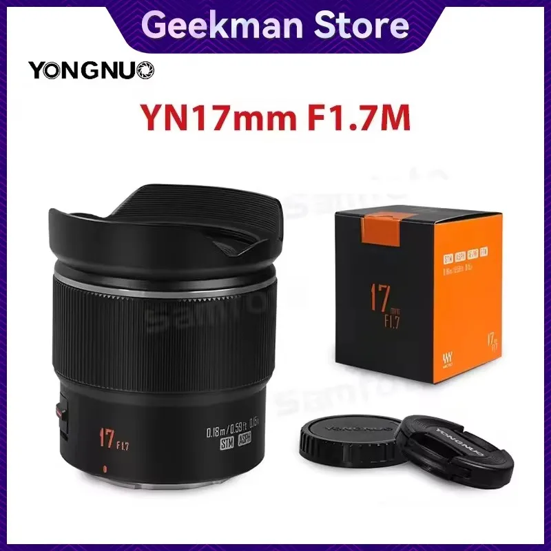 YONGNUO YN17mm F1.7 M マイクロフォーサーズマウント Amazon.com : YONGNUO YN17MM F1.7M Lens for M43 Mount, 17mm F1.7