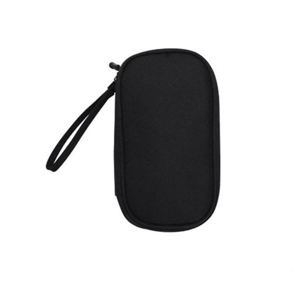 

Waterproof Cable Storage Organizer Solid Color Shockproof Hard Storage Case Bag Large Capacity Double Layer