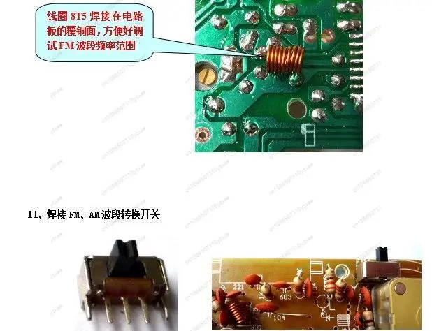 CF210SP AM/FM Radio DIY Kit - Build Your Own Transistor Radio, Soldering Practice & Electronics Learning