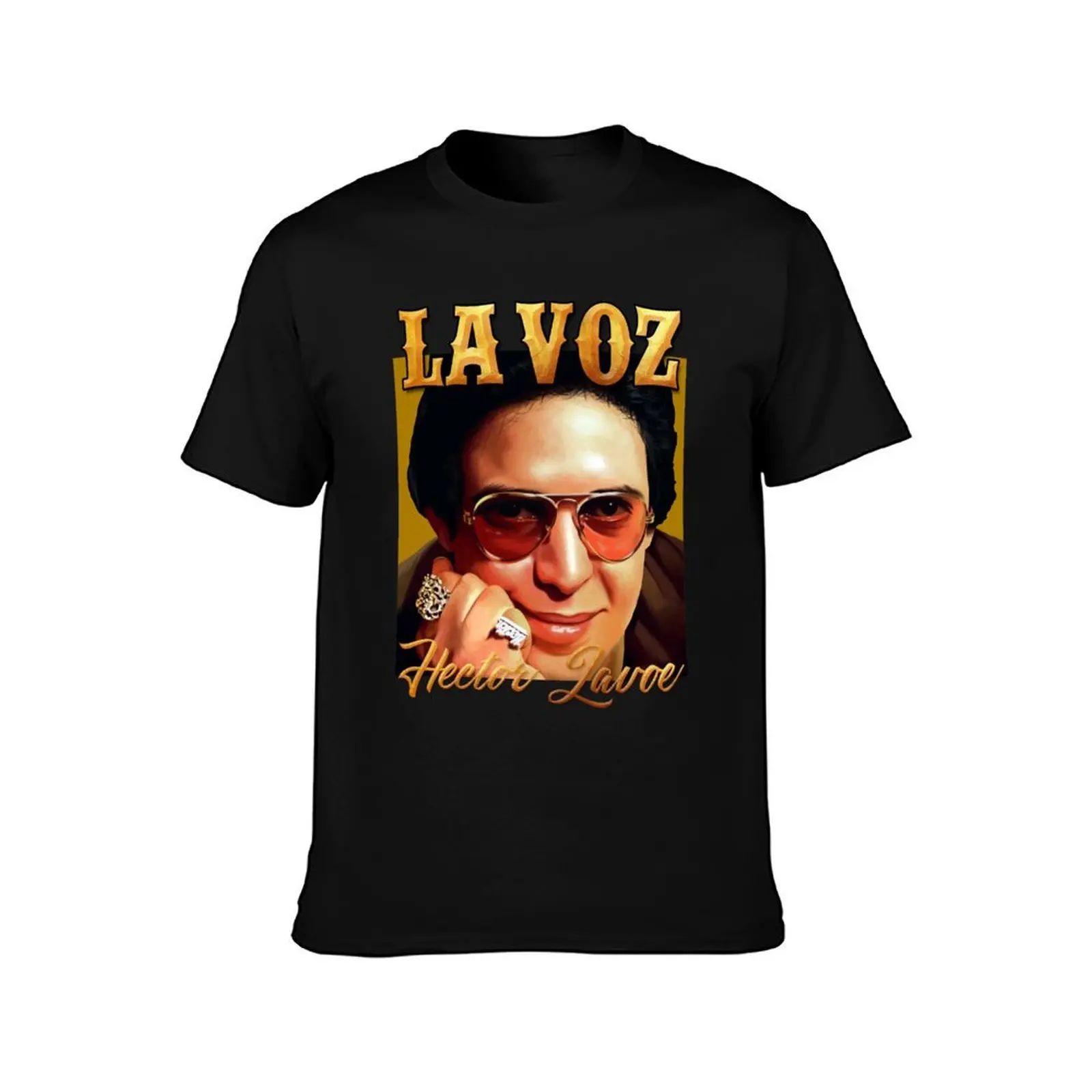 Hector Lavoe El Cantante Puerto Rico la Voz T-Shirt Summer Casual Cotton Tee Oversized Streetwear Tops Vintage Graphic Print