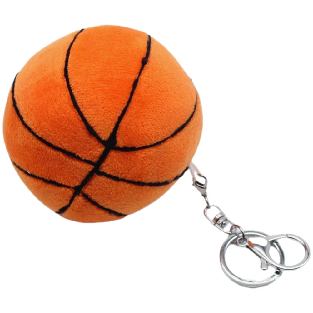 Basketball Keychain Ring for Girls Party Favors Volleyball Bag Backpack Pp Cotton Gifts Pendant Plush Child Keychains Women