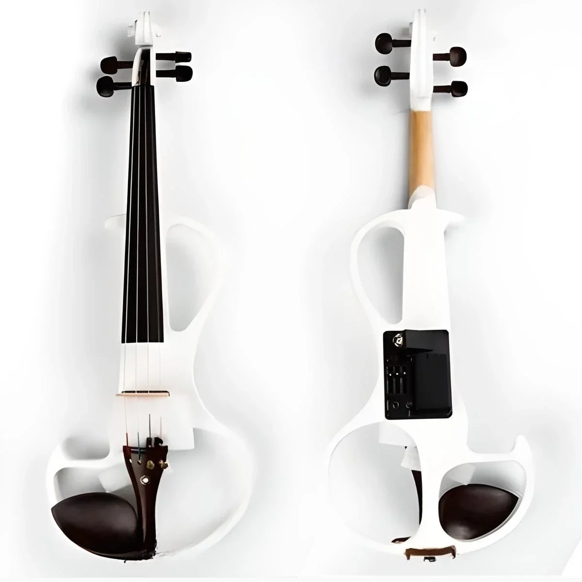 

Electronic Violin for Beginners, with Maple Back/side Material