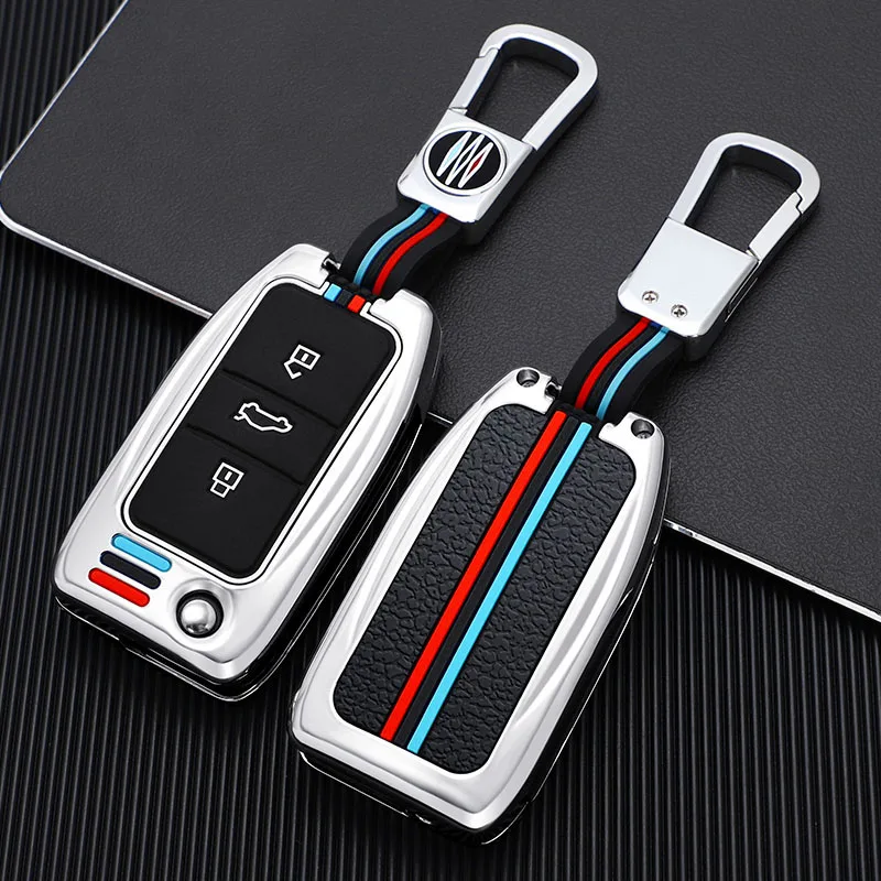 Key Cover Case Shell Holder Keychain for Roewe RX5 MG3 MG5 MG6 MG7 MG ZS GT GS 350 360 750 W5 Accessories Car-Styling Keychain