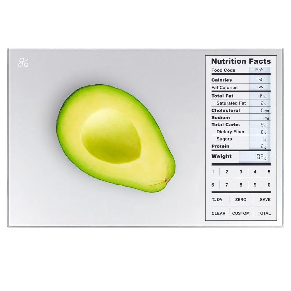 

Nutrition Scale, Food Grade Glass, Calorie Counting Scale, Meal Prep Scale, and Weight Loss Scale