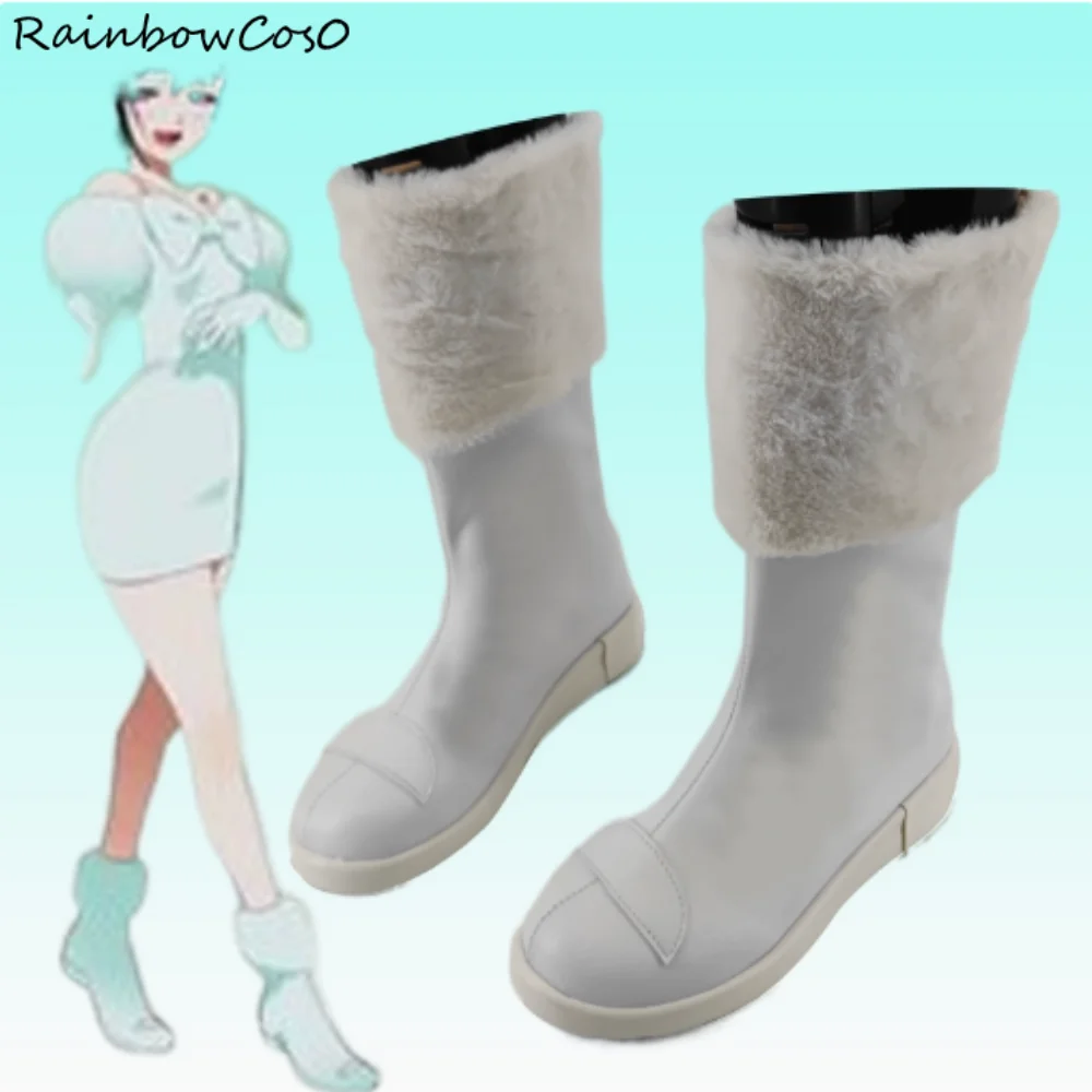 Sua ALIEN STAGE Cosplay Sapatos Botas Jogo Anime Halloween Natal RainbowCos0 W4684