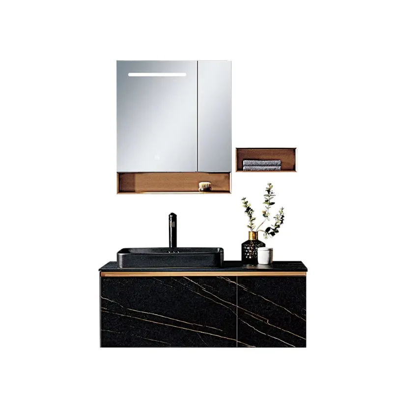

Modern bathroom vanity with mirror countertop vanity high fashion bathroom cabinet