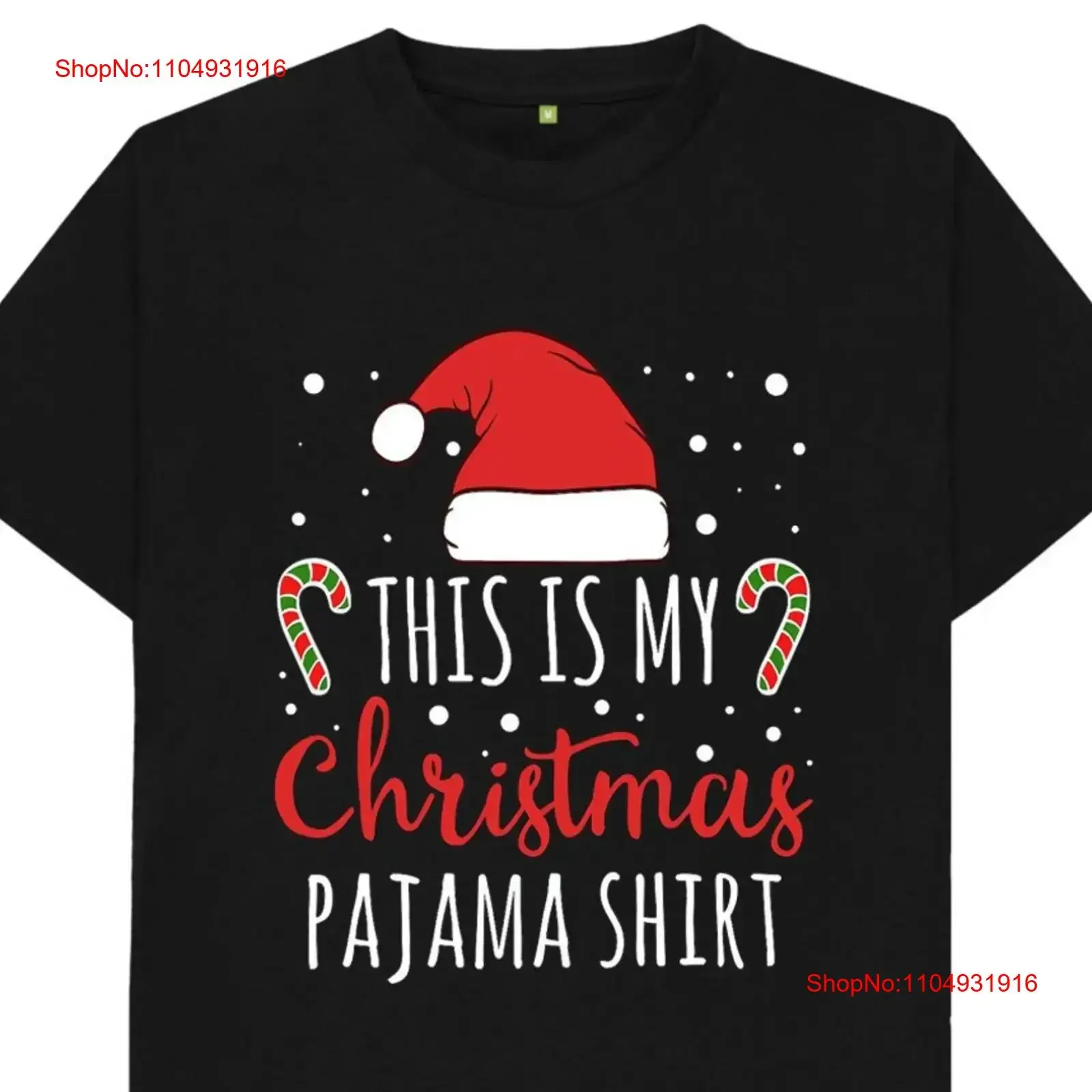 

This Is My Christmas Pajama T Shirt vintage Washed Soft Casual Stretched Slightly homme designer clothes Comfortable fashion