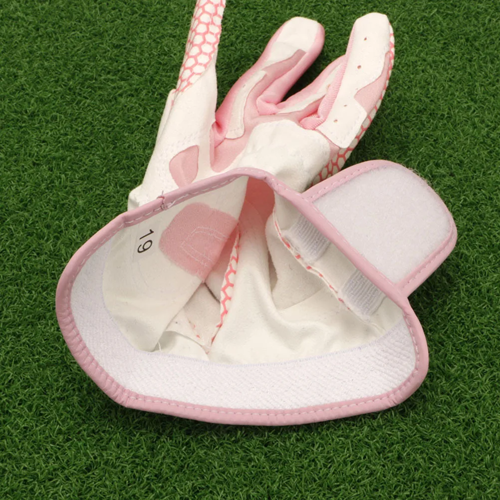 

1Pair Breathable Golfer Gloves Non-Slip Design for Women Protect Hands Reduce Injuries during Exercise Golfing Glove