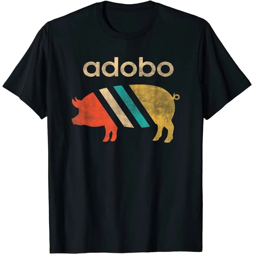

НОВАЯ филиппингская рубашка LIMITED Pork Adobo - забавная отличная футболка Adobo, летняя дышащая футболка с круглым вырезом для повседневной носки