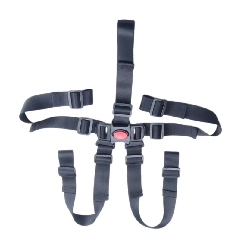 Cinturón seguridad para bebé J15U, cómodo cinturón seguridad para bebé fácil usar, plegable para ir compras