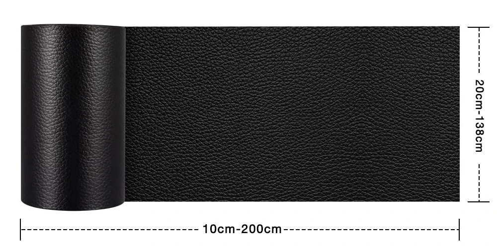 35-200cm selbstklebendes Leder-Reparaturband, Echtleder-Reparaturpflaster für Haus, DIY, Sofa, Motorrad, Autositz, Stuhl, Tasche, Aufkleber, PU-Bastelbedarf – Detail 2