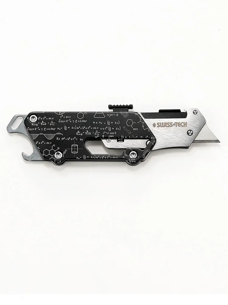 Imagem -06 - Swiss Tech Pocket Utility Knife Facas Multitool em Faca de Desembalagem Cortador de Caixa Ferramenta de Corte de Papel