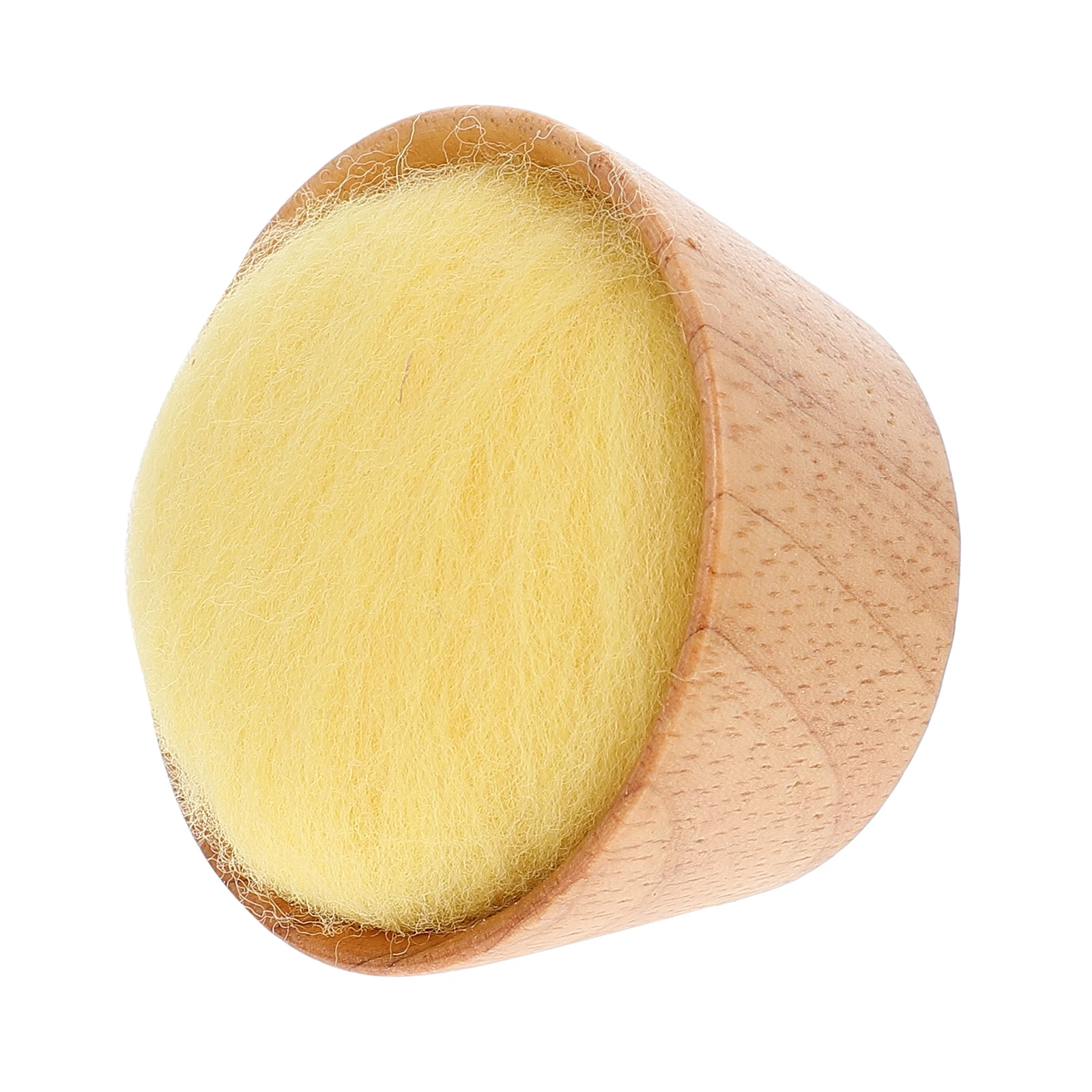 

Japanese Style Half Round Sewing Needle Holder Wooden Base Wool Ball Cushion Portable Pincushion Storage Solution Pins